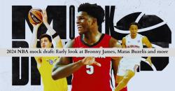 2024 NBA mock draft: Early look at Bronny James, Matas Buzelis and more